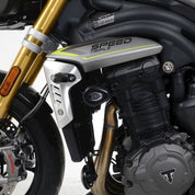 R&G Racing Black Aero Style Crash Protectors For 2021-2024 Triumph Speed Triple 1200 RS