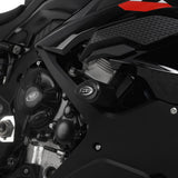 Bobinas de protección contra impactos estilo aerodinámico blancas R&G Racing para BMW M1000R 2023-2024