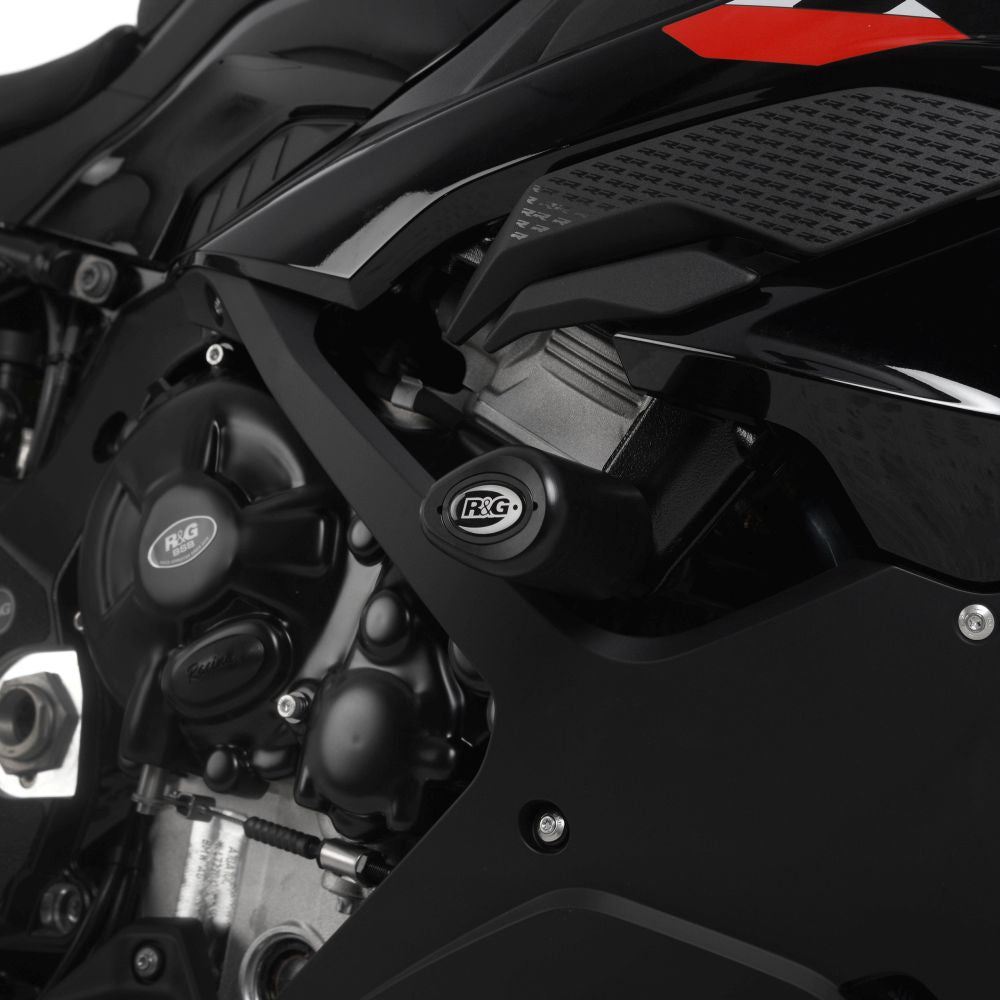 R&G Racing Black Aero Style Crash Protection Bobbins For 2023-2024 BMW S1000RR