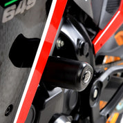 R&G Racing Black Aero Style Crash Protection Bobbins For 2023-2024 Moto Morini X-Cape 649