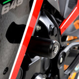 R&G Racing Black Aero Style Crash Protection Bobbins For 2023-2024 Moto Morini X-Cape 649