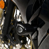 Bobinas de protección contra impactos estilo aerodinámico negro R&G Racing para Lexmoto LXR 125 (2021-2024)