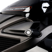 R&G Racing Black Aero Style Crash Protection Bobbins For 2020-2022 Harley-Davidson LiveWire ELW