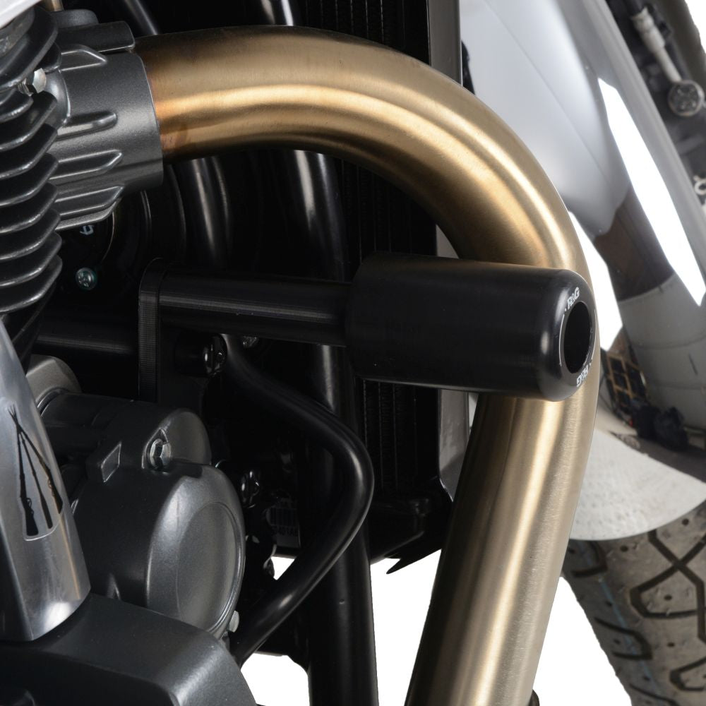 R&G Racing Black Classic Round Style Crash Protectors For 2023-2024 BSA Gold Star