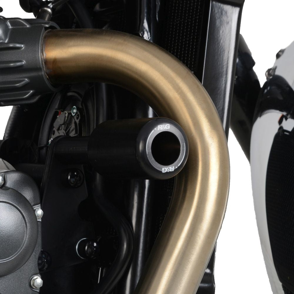 R&G Racing Black Classic Round Style Crash Protectors For 2023-2024 BSA Gold Star