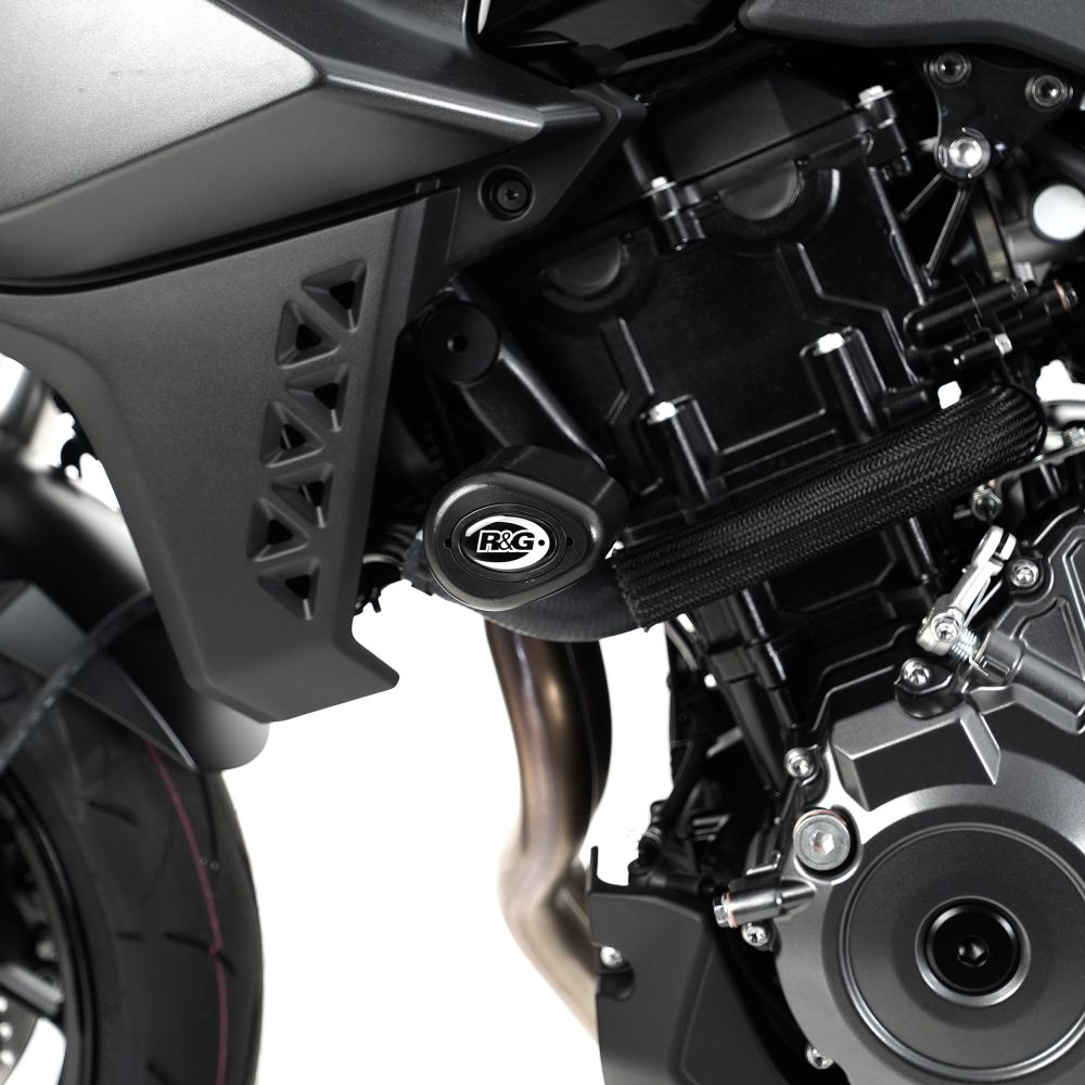 R&G Racing Black Aero Style Crash Protection Bobbins For 2023-2024 Suzuki GSX-8S