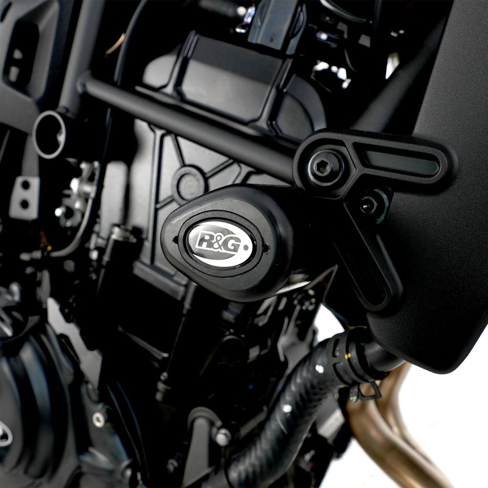 R&G Racing Black Aero Style Crash Protection Bobbins For 2024-2025 Kawasaki Eliminator 500