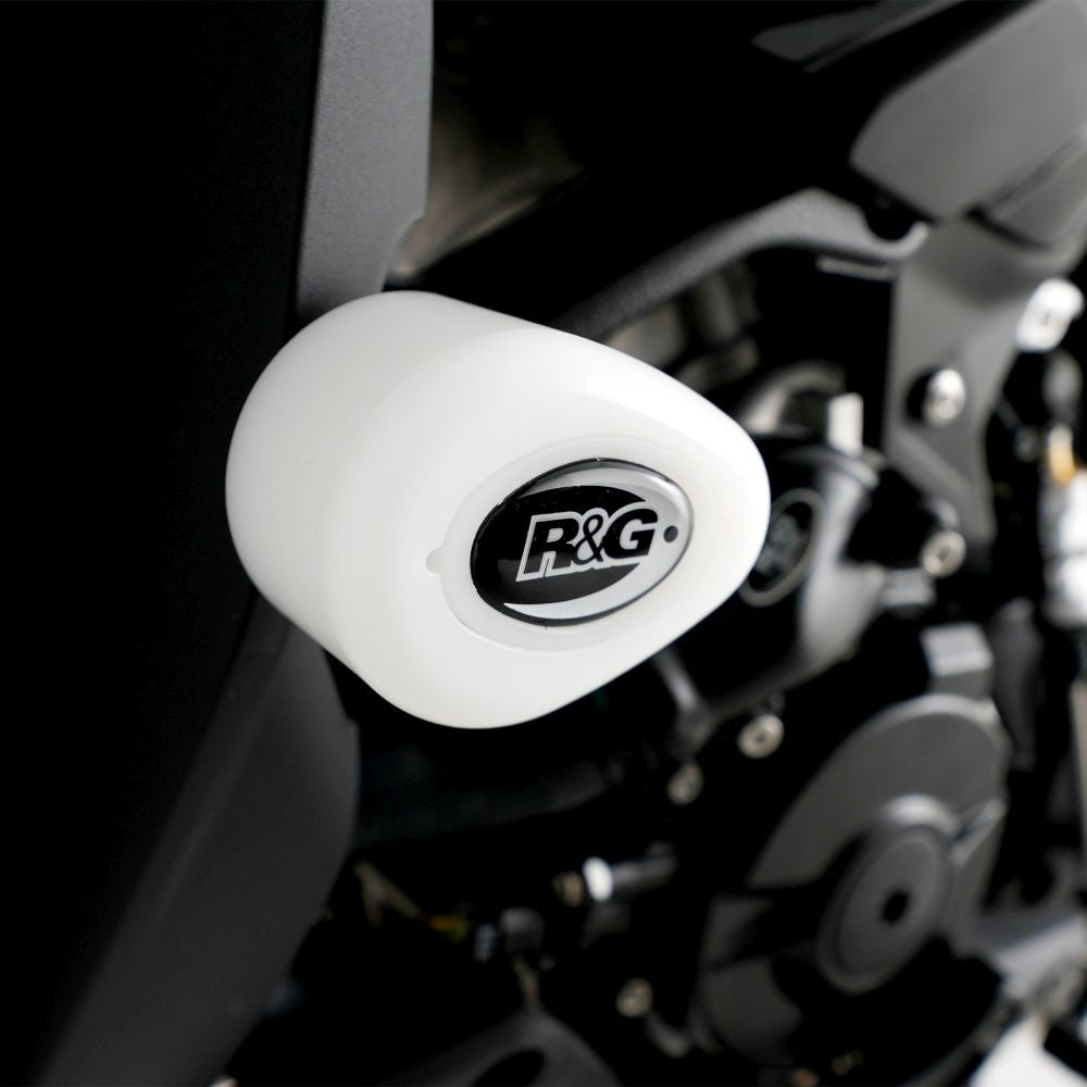 R&G Racing White Aero Style Crash Protection Bobbins CP0580WH