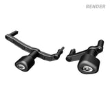 R&G Racing Black Crash Protectors For Ducati Multistrada V4 2021-2026
