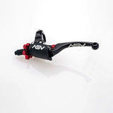 ASV F4 Pro Atv Clutch Lever With Hot Start Perch Black CQF406PHC