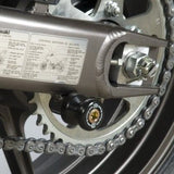 Carretes de algodón negro R&G Racing para CFMoto 650i (2013-2017)