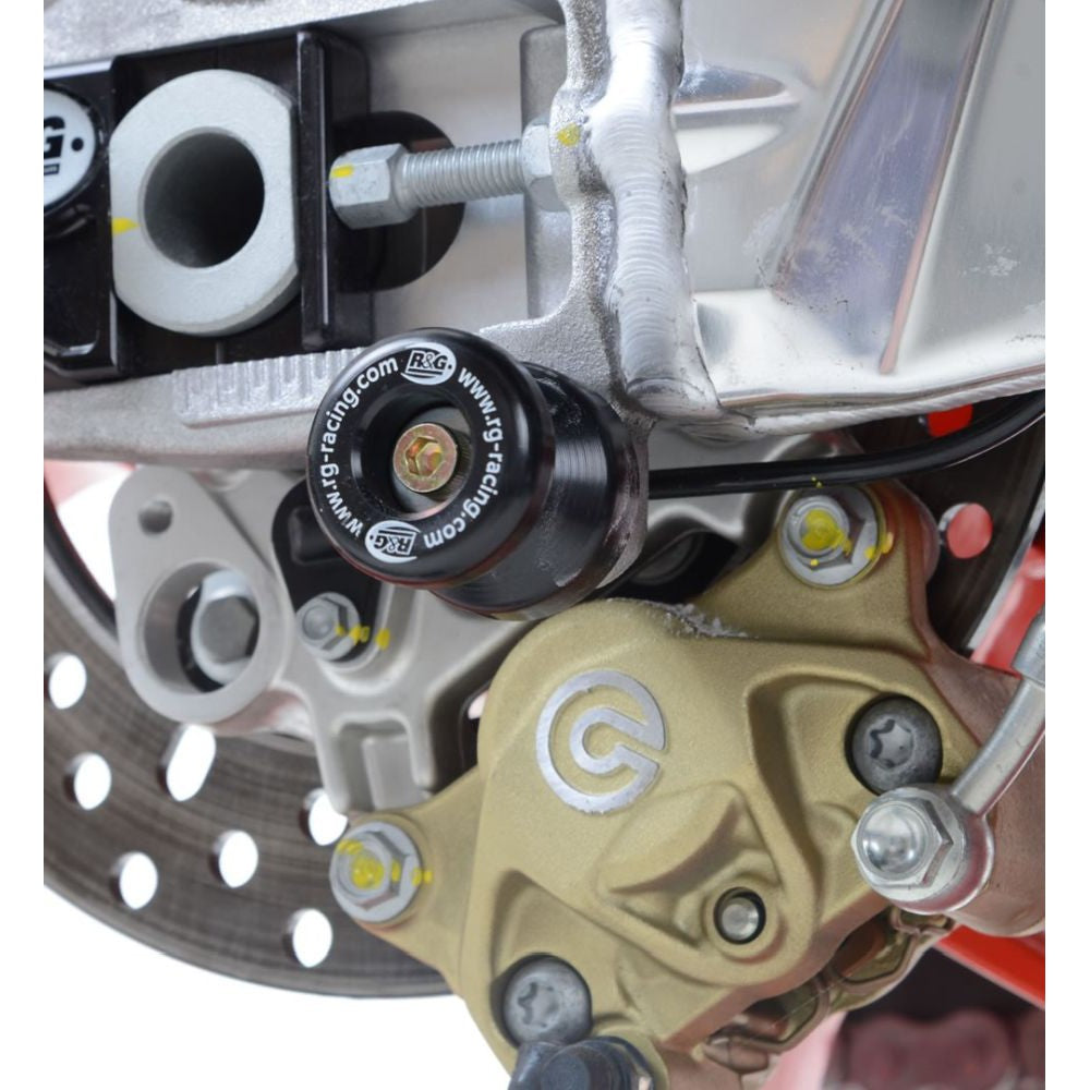 R&G Racing Black Cotton Reels For 1998-2003 Aprilia RSV Mille