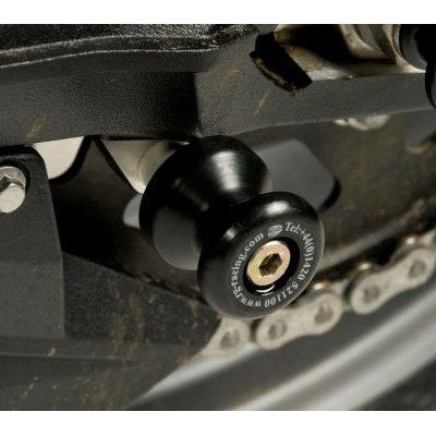 R&G Racing Black Cotton Reels For 2012-2018 Kawasaki Ninja ZX6R ZX600R