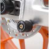 R&G Racing Black Cotton Reels For 2007-2024 Honda CBR600RR CR0013BK