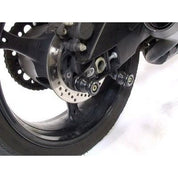 R&G Racing Black Cotton Reels Offset For 2006-2010 Suzuki GSXR600