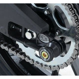 R&G Racing Black Cotton Reels Offset For 2014-2024 Yamaha MT-125