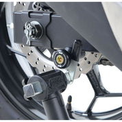 R&G Racing Black Cotton Reels For 2022-2024 CFMoto 800MT Explore