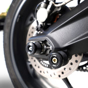 R&G Racing Black Cotton Reels Offset For 2006-2012 Triumph Daytona 675