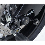 R&G Racing Black Cotton Reels Offset For 2007-2018 Suzuki GSXR1000