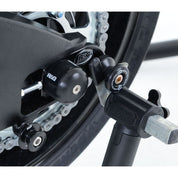 R&G Racing Black Cotton Reels Offset For 2007-2018 Suzuki GSXR1000
