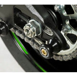 R&G Racing Black Cotton Reels Offset For 2011-2015 Kawasaki Ninja ZX10R ZX1000