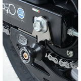 Carretes de algodón negros R&G Racing con desplazamiento para Honda CB250 Hornet 2013-2015