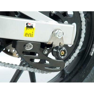 R&G Racing Silver Cotton Reels Offset For 2021-2024 Aprilia RS125