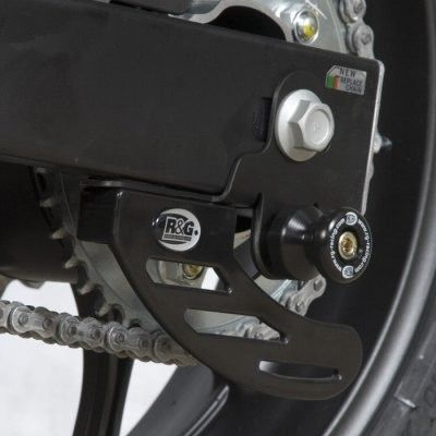 R&G Racing Black Cotton Reels Offset For 2012-2020 Honda CB250 Hornet