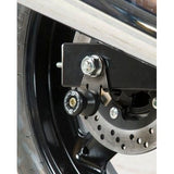 R&G Racing Black Cotton Reels Offset For 2013-2016 Suzuki Inazuma 250 CR0043BK