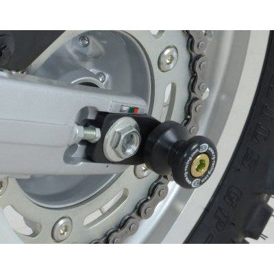 R&G Racing Black Cotton Reels Offset For 2013-2020 Honda CRF250L