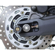 R&G Racing Black Cotton Reels Offset For 2014-2019 Honda CB650F