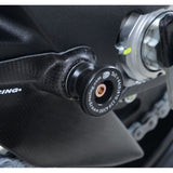 R&G Racing Black Cotton Reels For 2021-2024 Aprilia RS660