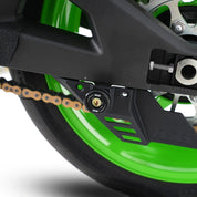 R&G Racing Black Cotton Reels For 2016-2024 Kawasaki Ninja ZX10R ZX1000