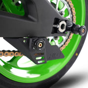 R&G Racing Black Cotton Reels For 2016-2024 Kawasaki Ninja ZX10R ZX1000