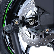 R&G Racing Black Cotton Reels Offset For 2017-2019 Kawasaki Z900 ZR900