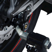 R&G Racing Black Cotton Reels Offset For 2017-2020 Honda CBR250RR CR0059BK