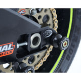 Carretes de algodón negro R&G Racing con desplazamiento para Suzuki GSXR1000 2017-2018