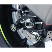 R&G Racing Black Cotton Reels Offset For 2017-2018 Suzuki GSXR1000
