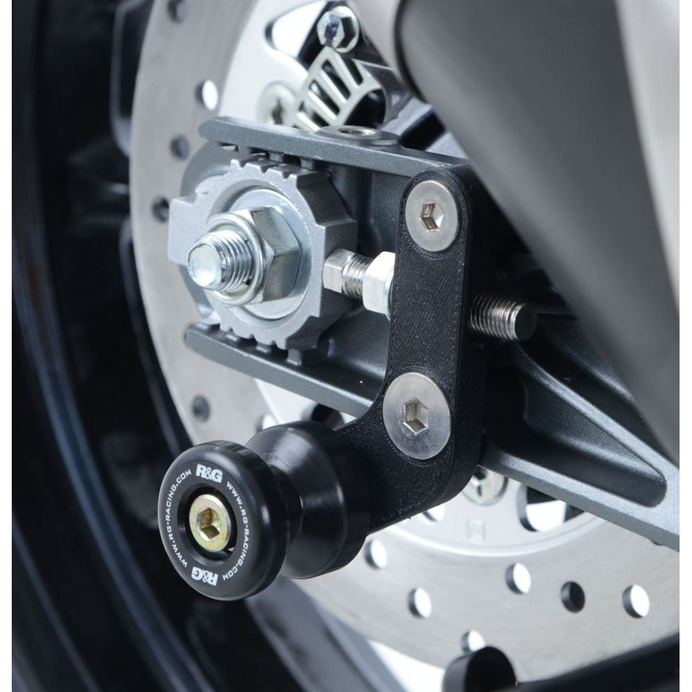 R&G Racing Black Cotton Reels Offset For 2020-2021 KTM 125 Duke