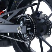 R&G Racing Black Cotton Reels Offset For 2018-2024 Honda CB125R