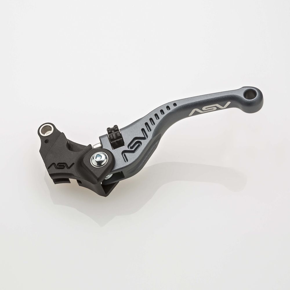 ASV C5 Sport Clutch Lever Shorty Grey CRC545B