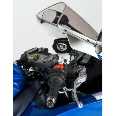 Protector de depósito de embrague/freno naranja R&G Racing para Aprilia Caponord 1200 (2013-2018)