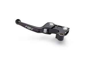 ASV VC5 V-Twin Clutch Lever Shorty Black For Harley Dyna 96-17 Softail 05-14 Touring 96-07