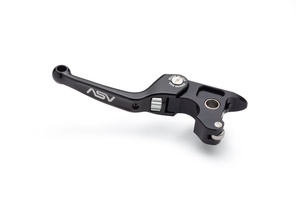 ASV VC5 V-Twin Hydraulic Clutch Lever Shorty Black For Harley Softail 14-16 Touring 14-16