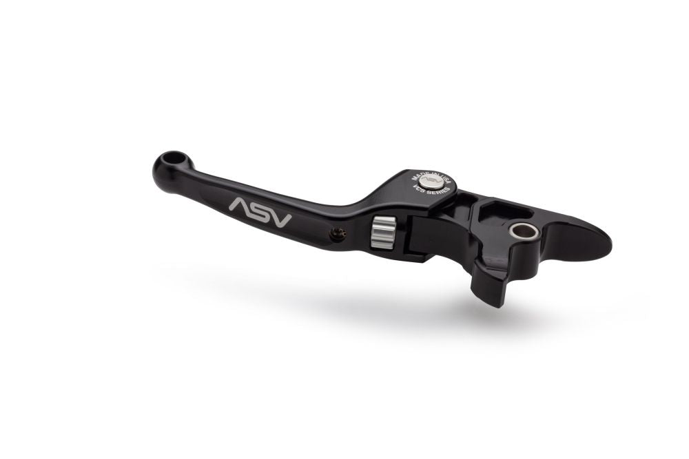 ASV VC5 V-Twin Hydraulic Clutch Lever Shorty Black For Harley Touring 17-20