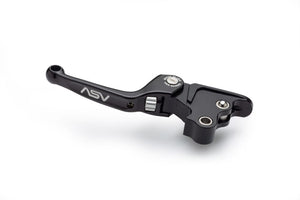 ASV VC5 V-Twin Clutch Lever Shorty Black For Harley Touring 21-25 CVC587-SK