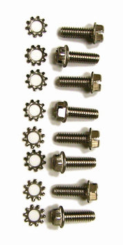 WSM Lower Bearing Cap Bolts for Johnson / Evinrude 85 - 140 Hp (8 Pack) 810-110