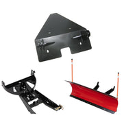 Denali Black UTV Snow Plow Kit For Can-Am Commander 1000 4X4 2010-2020
