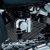 Kuryakyn Chrome Deluxe Wolo Bad Boy Touring Loud Air Horn Kit Harley 1992-2017