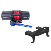 Viper V2 UTV Winch Kit 3500 lb Standard Spool With 40 Feet Green Synthetic Rope With Mount For Can-Am Commander 1000 2010-2021